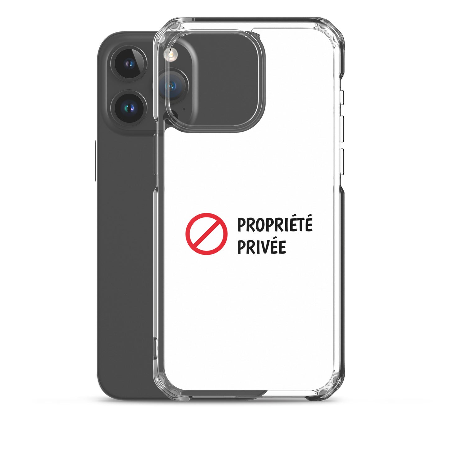 Coque iPhone Propriété privée - Sedurro