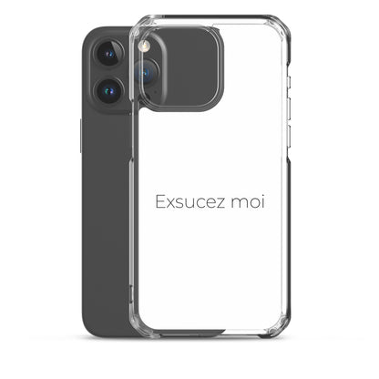 Coque iPhone Exsucez moi - Sedurro