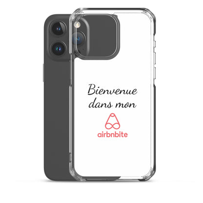 Coque iPhone Bienvenue dans mon airbnbite - Sedurro