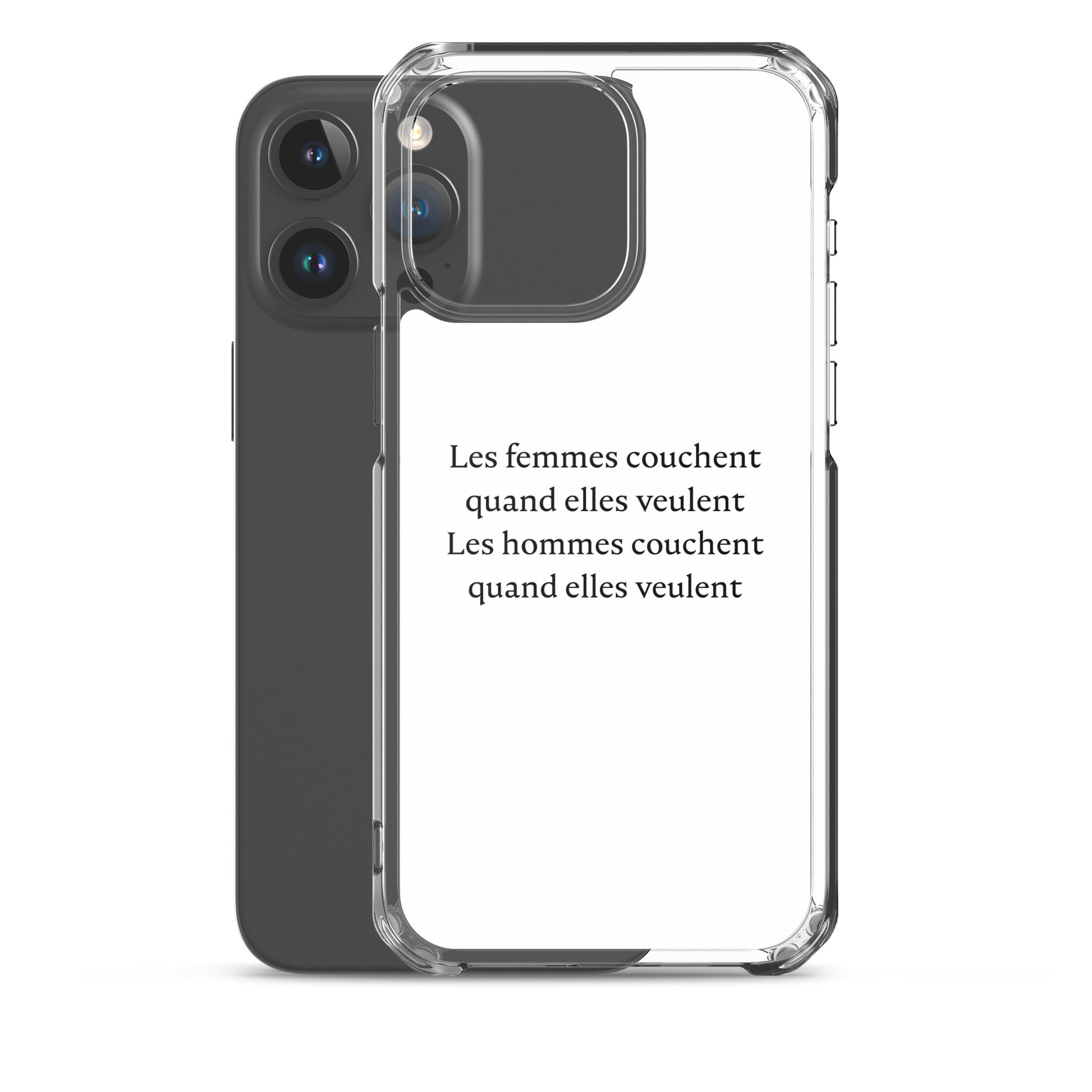 Coque iPhone Les femmes couchent quand elles veulent les hommes couchent quand elles veulent - Sedurro