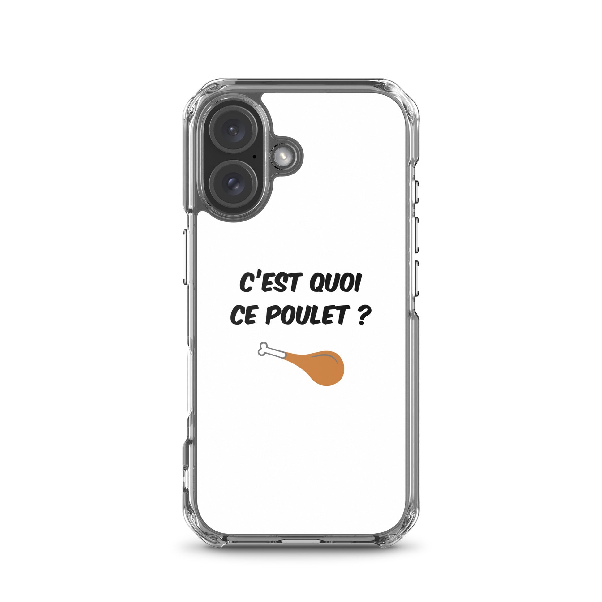 Coque iPhone C'est quoi ce poulet - Sedurro