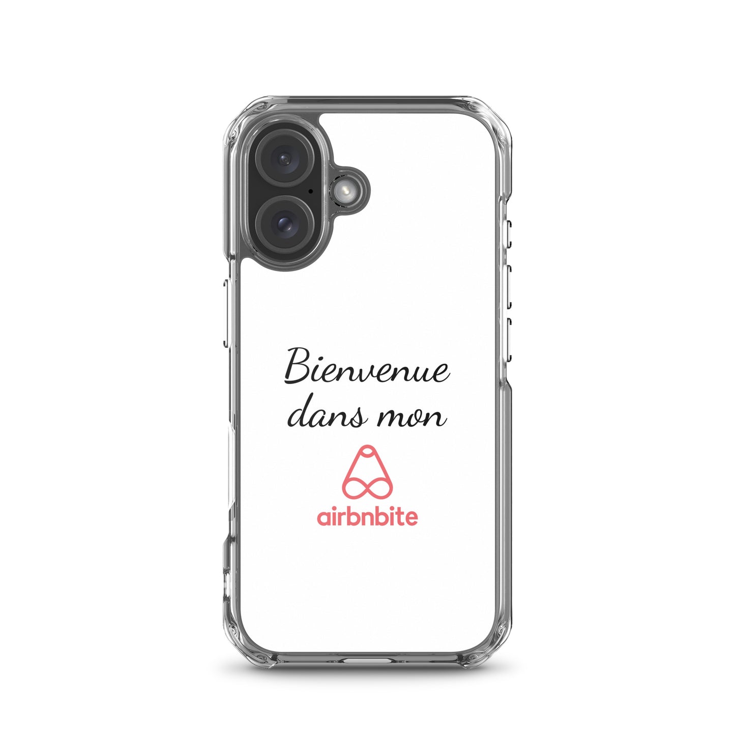 Coque iPhone Bienvenue dans mon airbnbite - Sedurro