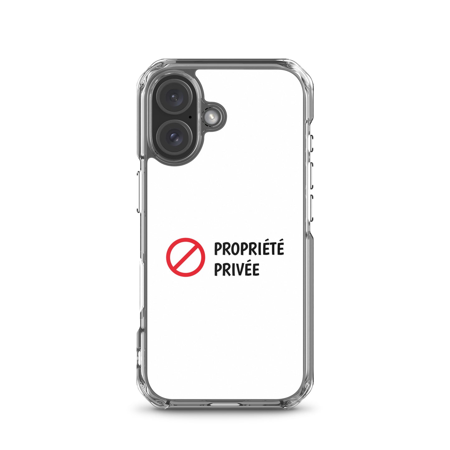 Coque iPhone Propriété privée - Sedurro