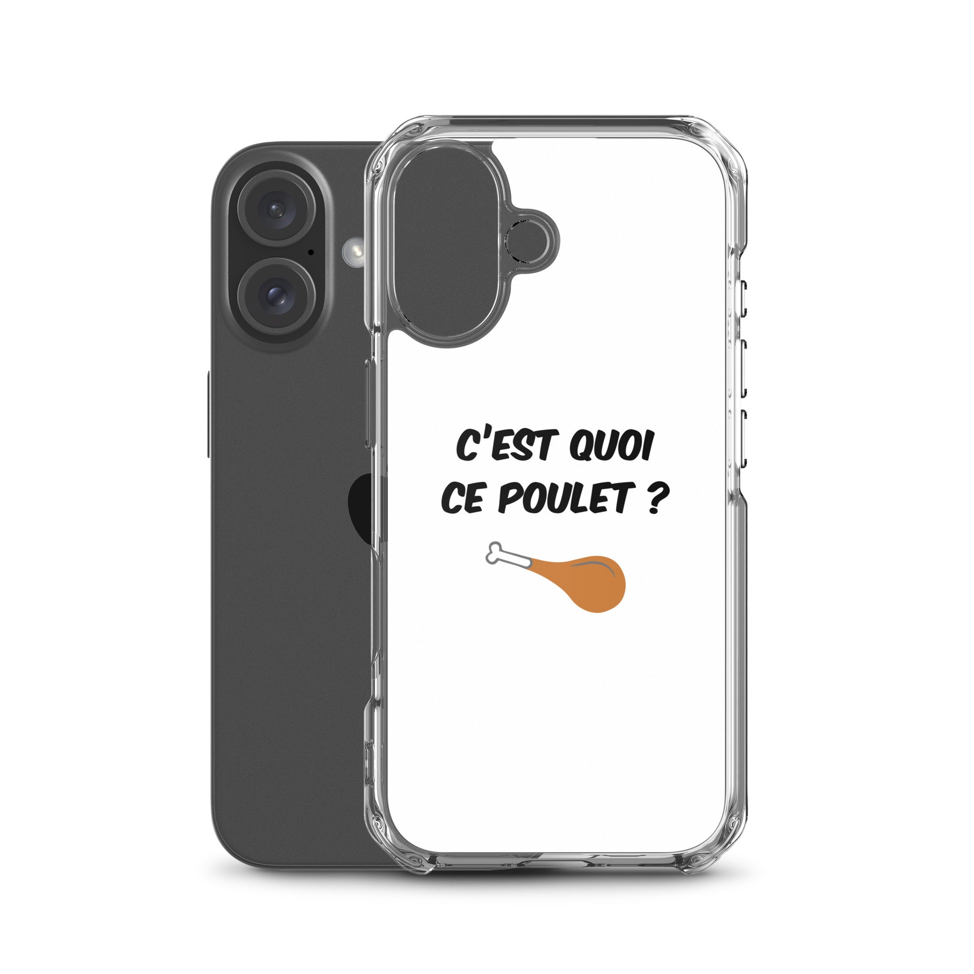 Coque iPhone C'est quoi ce poulet - Sedurro