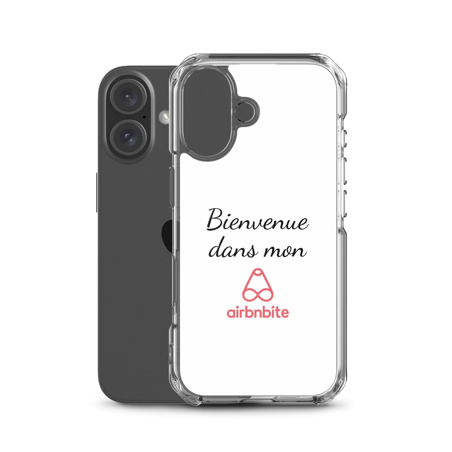 Coque iPhone Bienvenue dans mon airbnbite - Sedurro