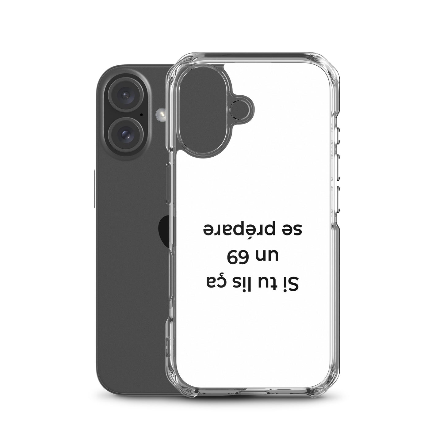 Coque iPhone Si tu lis ça un 69 se prépare - Sedurro