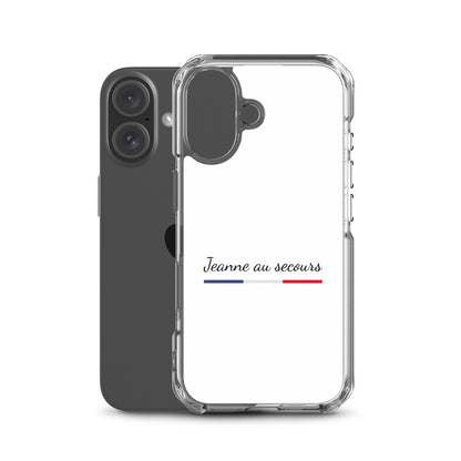 Coque iPhone Jeanne au secours - Sedurro