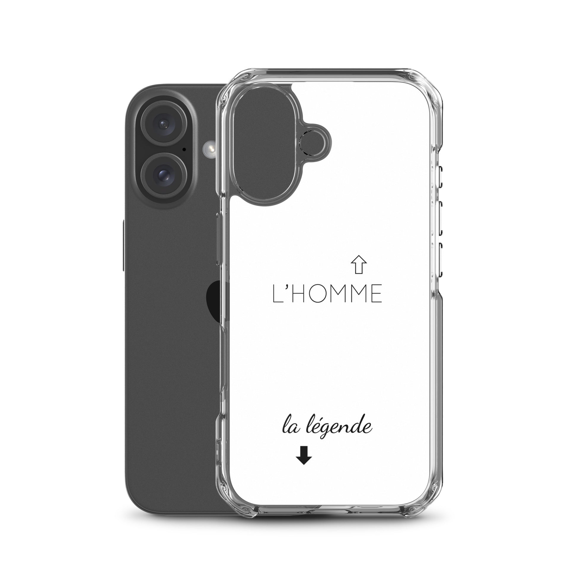 Coque iPhone L'homme et la légende - Sedurro