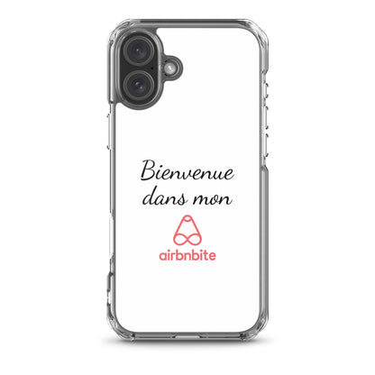 Coque iPhone Bienvenue dans mon airbnbite - Sedurro