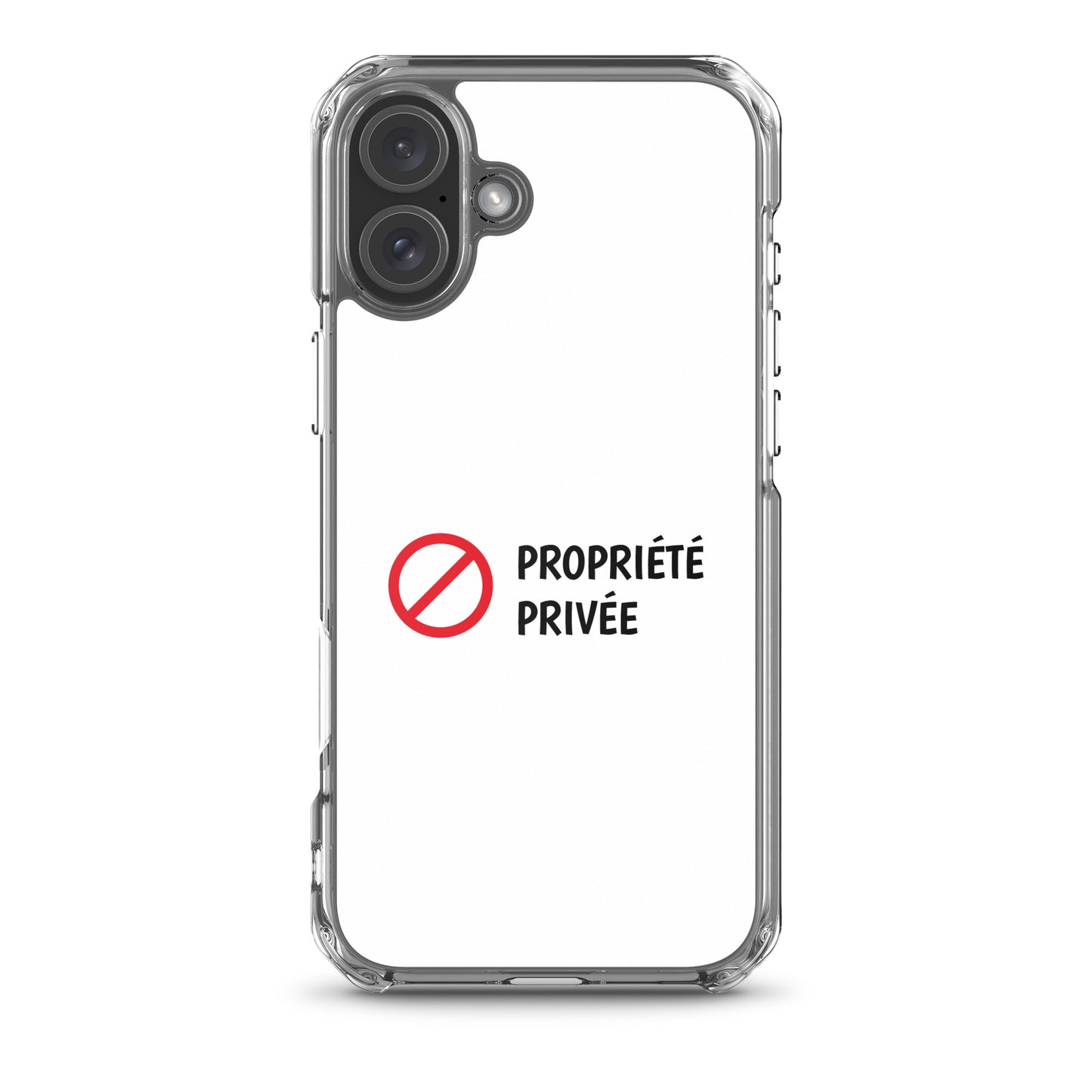 Coque iPhone Propriété privée - Sedurro