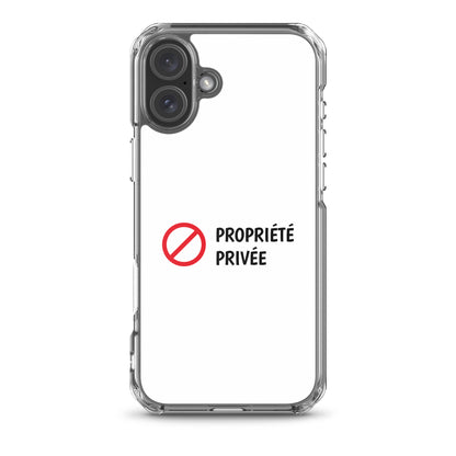 Coque iPhone Propriété privée - Sedurro