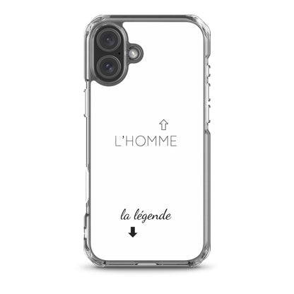 Coque iPhone L'homme et la légende - Sedurro