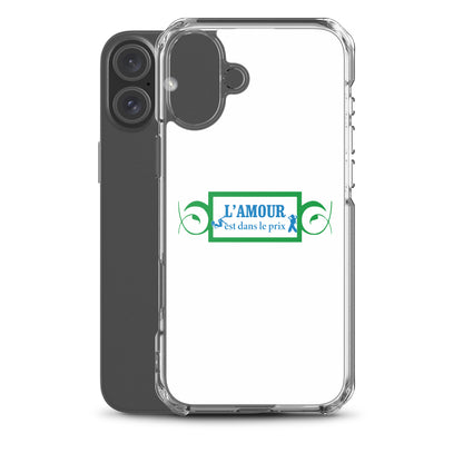 Coque iPhone L'amour est dans le prix - Sedurro