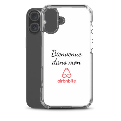 Coque iPhone Bienvenue dans mon airbnbite - Sedurro