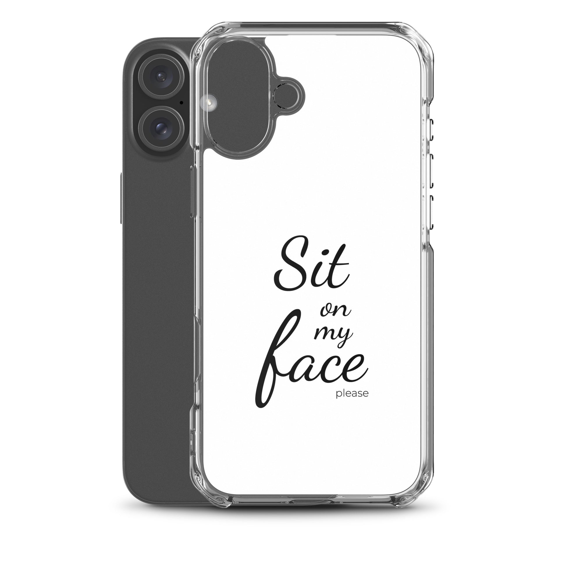 Coque iPhone Sit on my face please - Sedurro