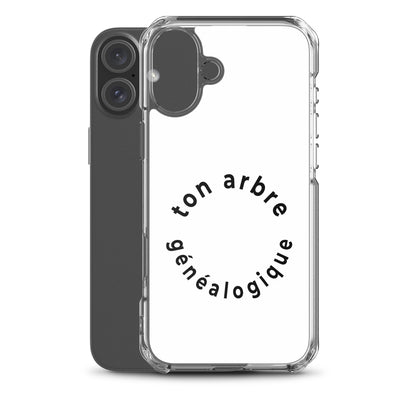 Coque iPhone Ton arbre généalogique en forme de cercle - Sedurro