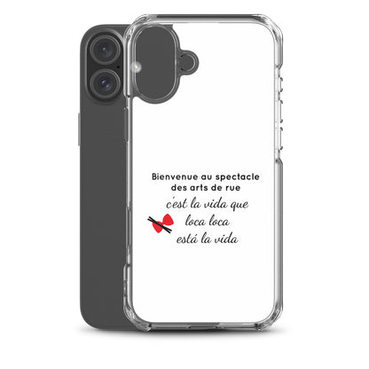 Coque iPhone Bienvenue au spectacle des arts de rue - Sedurro