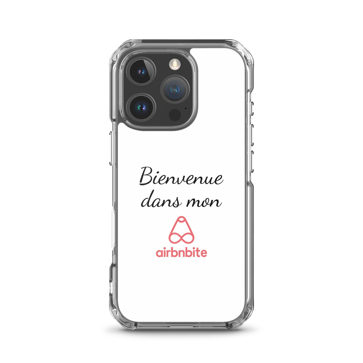 Coque iPhone Bienvenue dans mon airbnbite - Sedurro