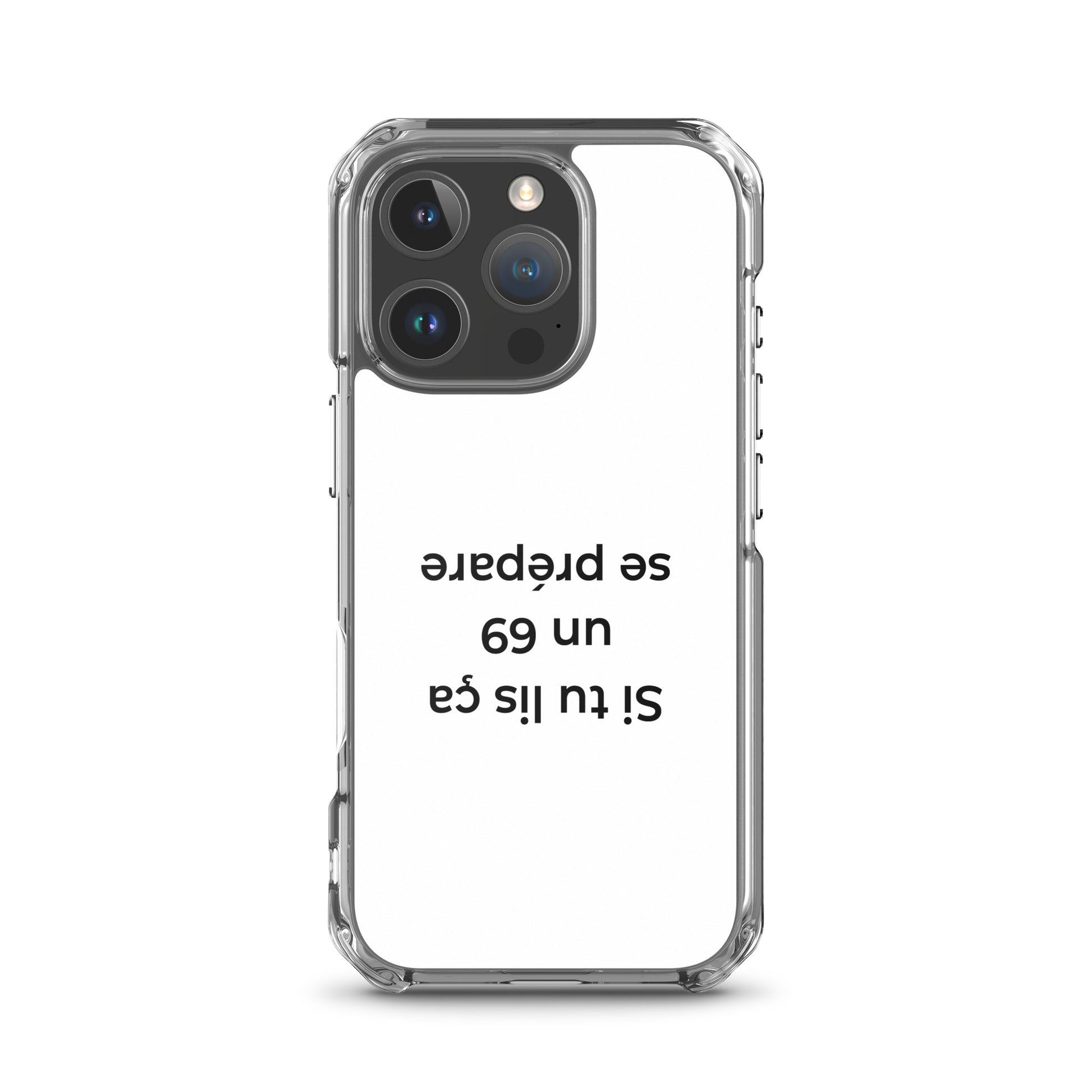 Coque iPhone Si tu lis ça un 69 se prépare - Sedurro