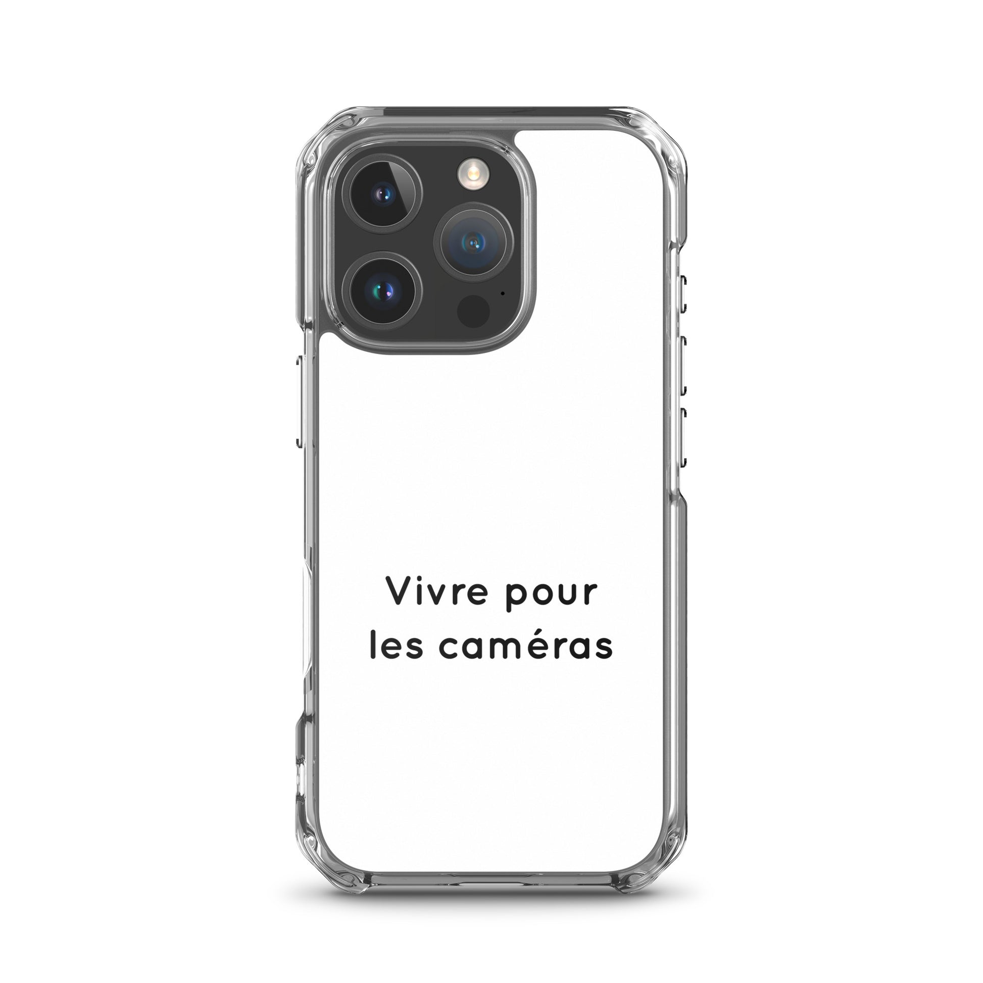 Coque iPhone Vivre pour les caméras - Sedurro