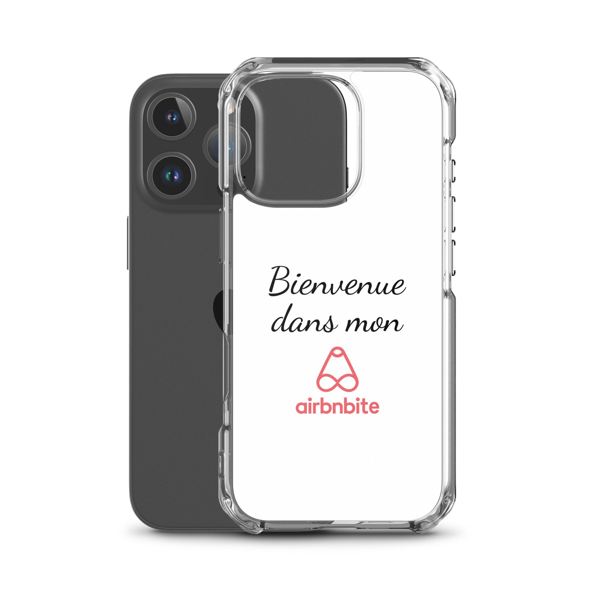 Coque iPhone Bienvenue dans mon airbnbite - Sedurro