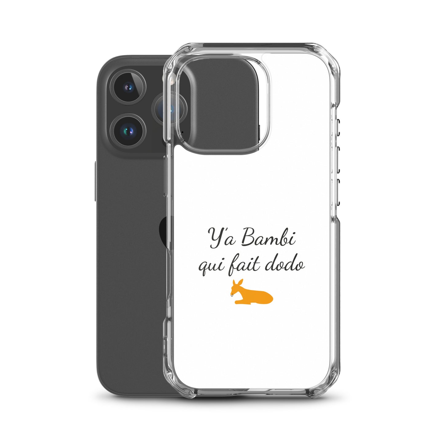 Coque iPhone Y'a bambi qui fait dodo - Sedurro