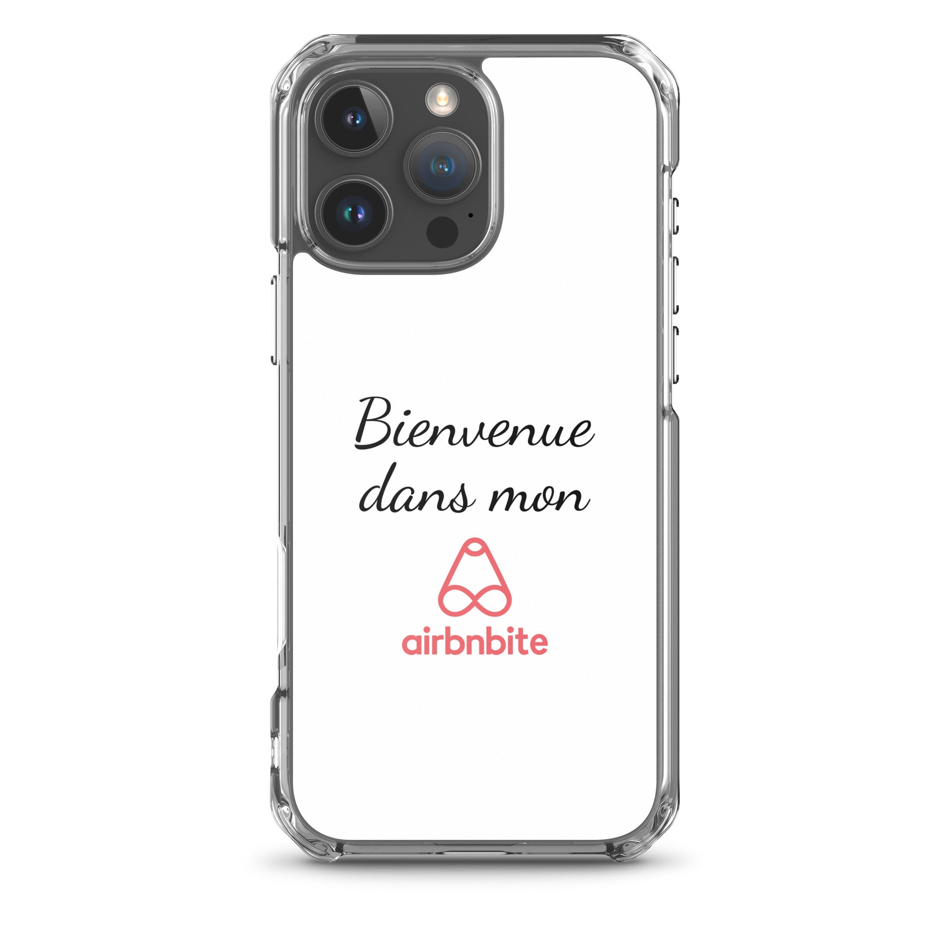 Coque iPhone Bienvenue dans mon airbnbite - Sedurro