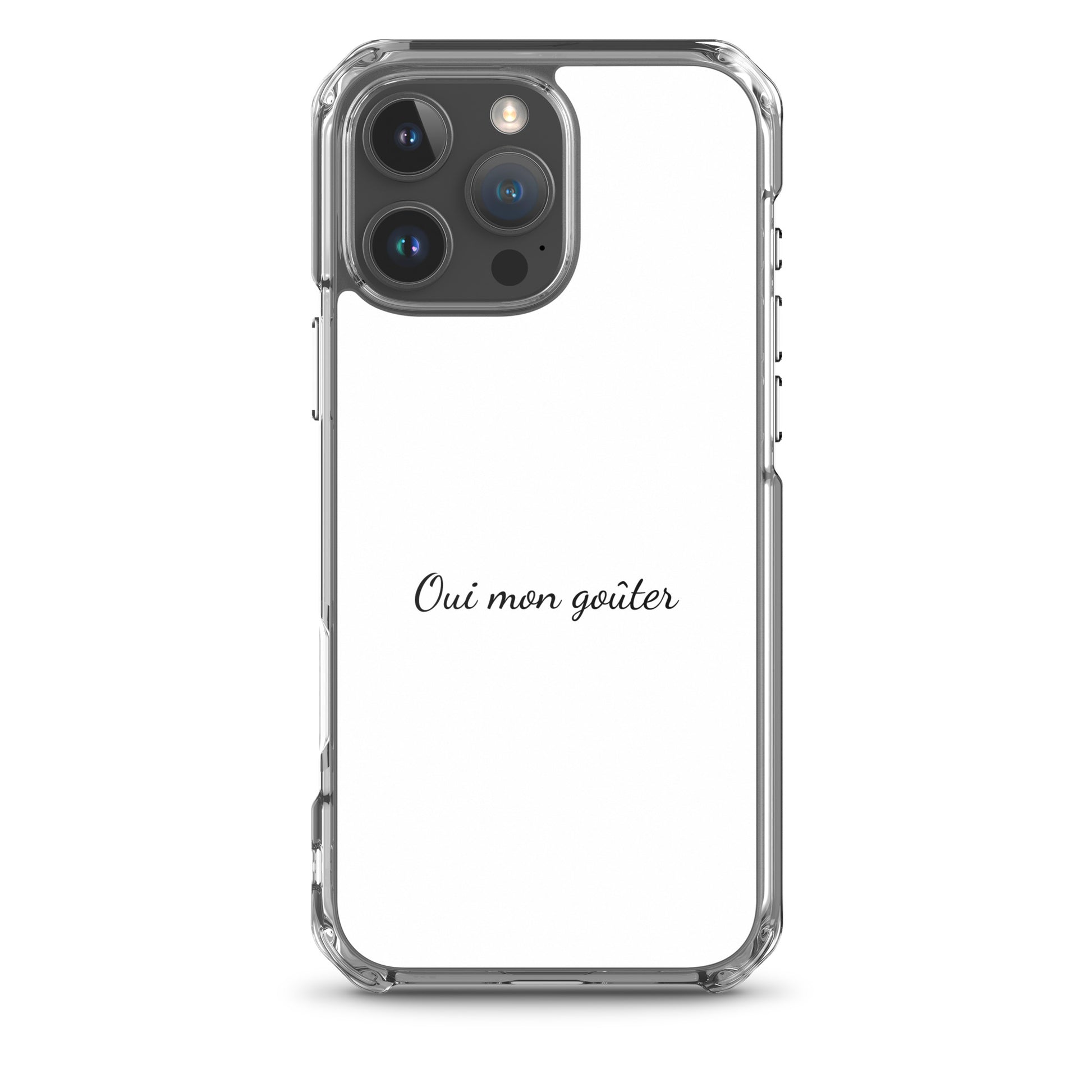 Coque iPhone Oui mon goûter - Sedurro