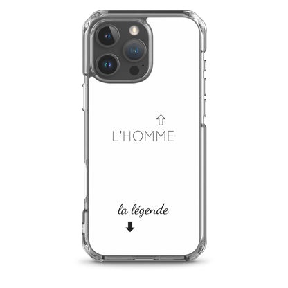 Coque iPhone L'homme et la légende - Sedurro