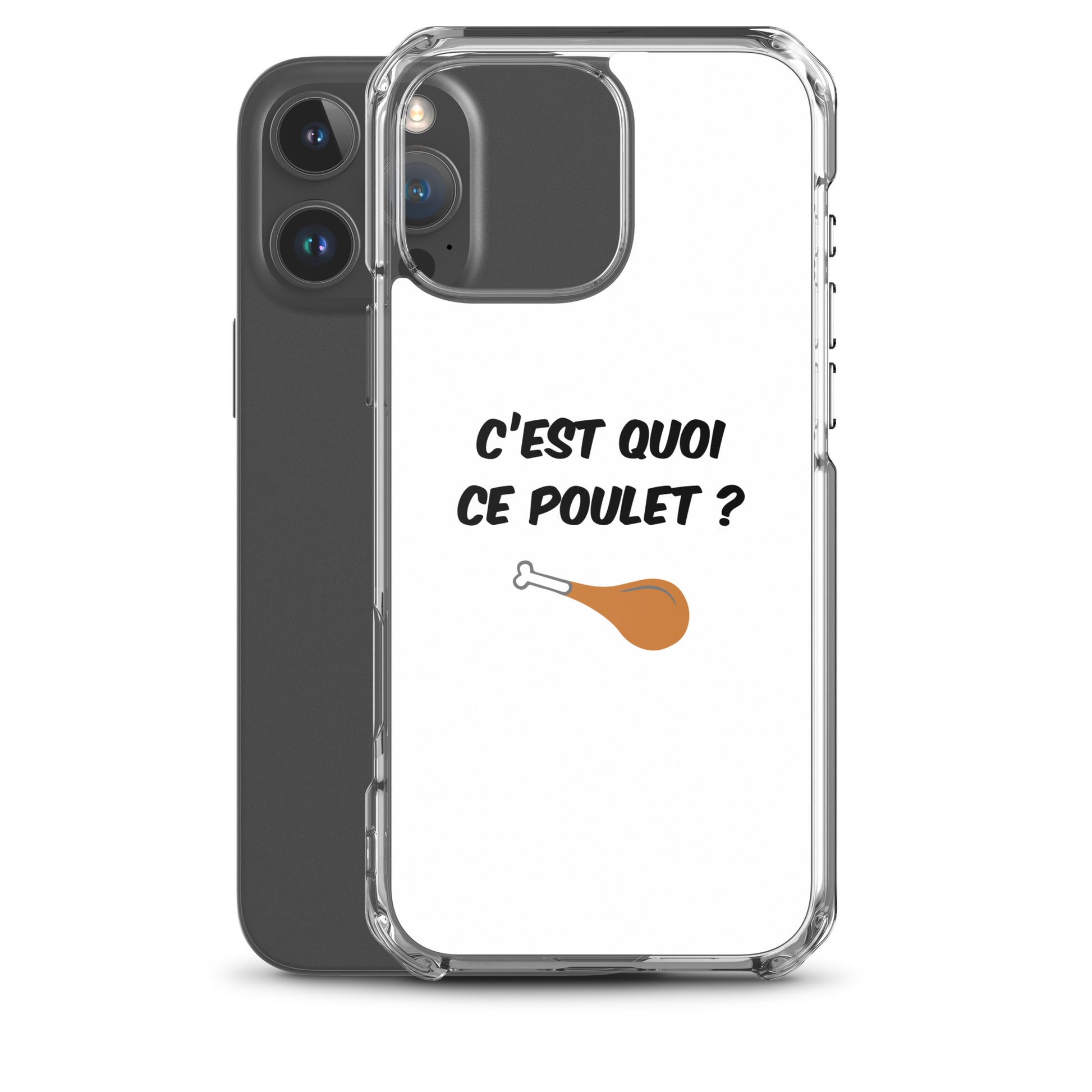 Coque iPhone C'est quoi ce poulet - Sedurro