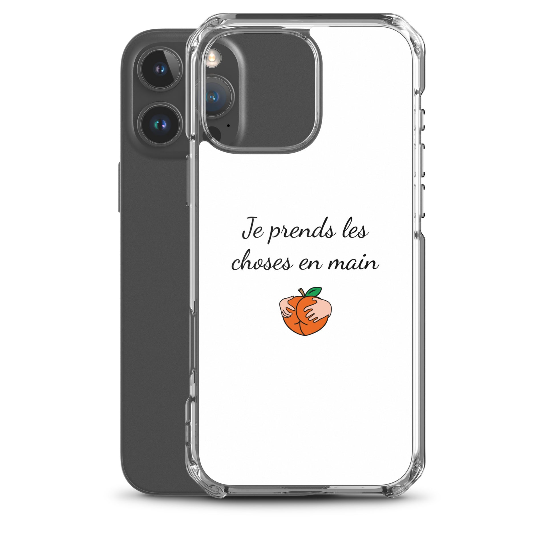 Coque iPhone Je prends les choses en main - Sedurro