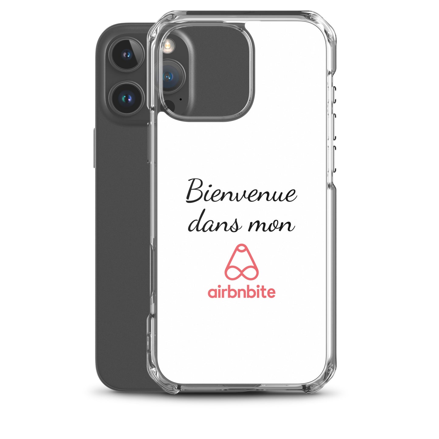 Coque iPhone Bienvenue dans mon airbnbite - Sedurro