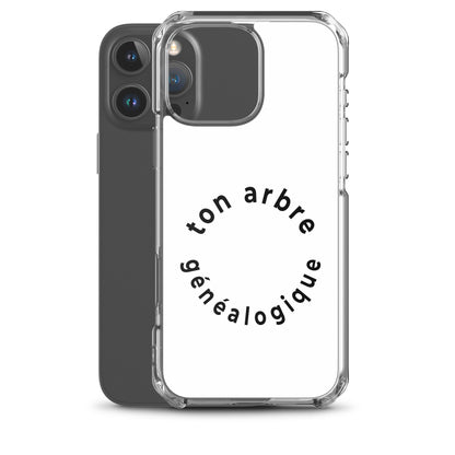 Coque iPhone Ton arbre généalogique en forme de cercle - Sedurro