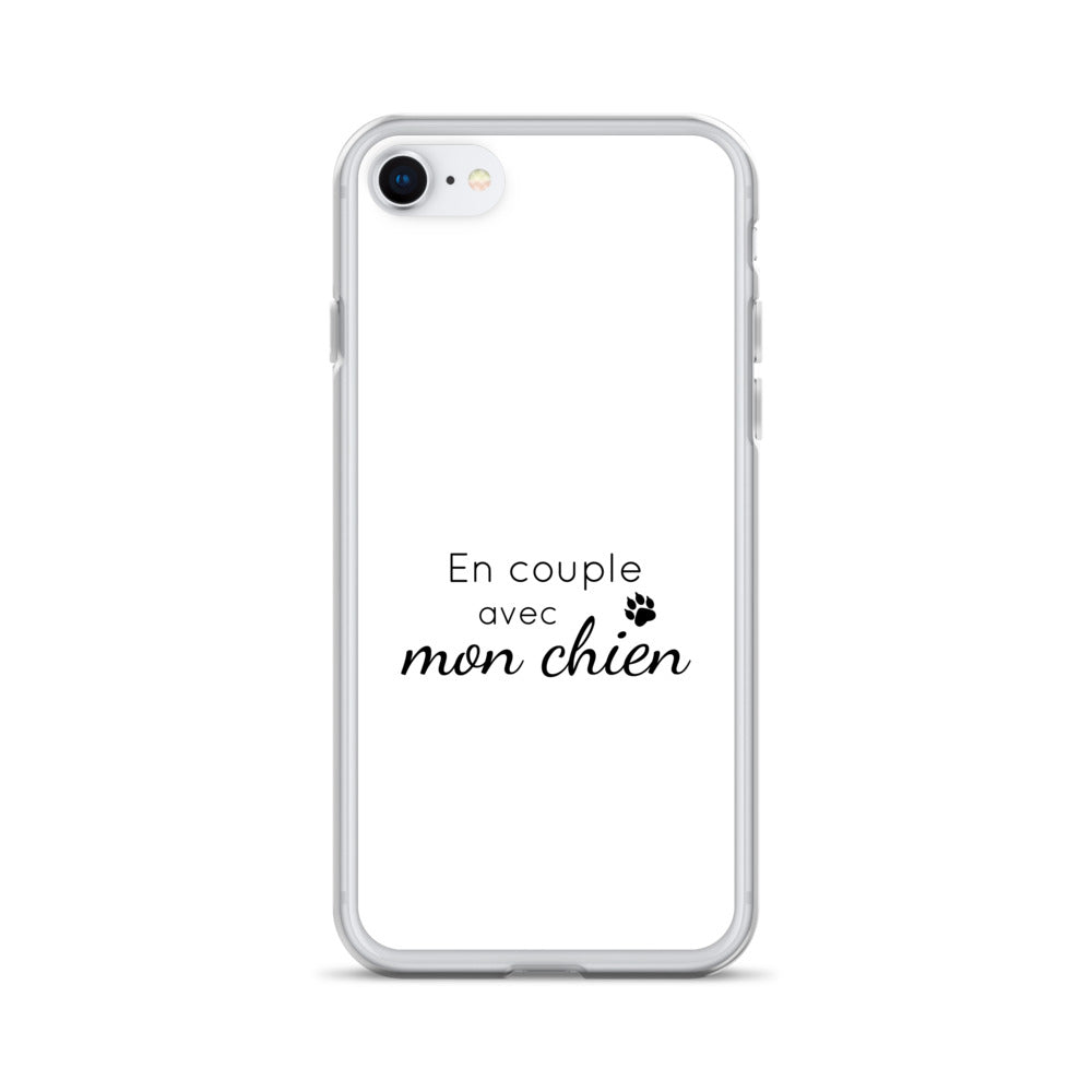 Coque iPhone En couple avec mon chien - Sedurro