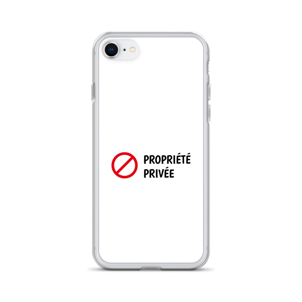 Coque iPhone Propriété privée - Sedurro