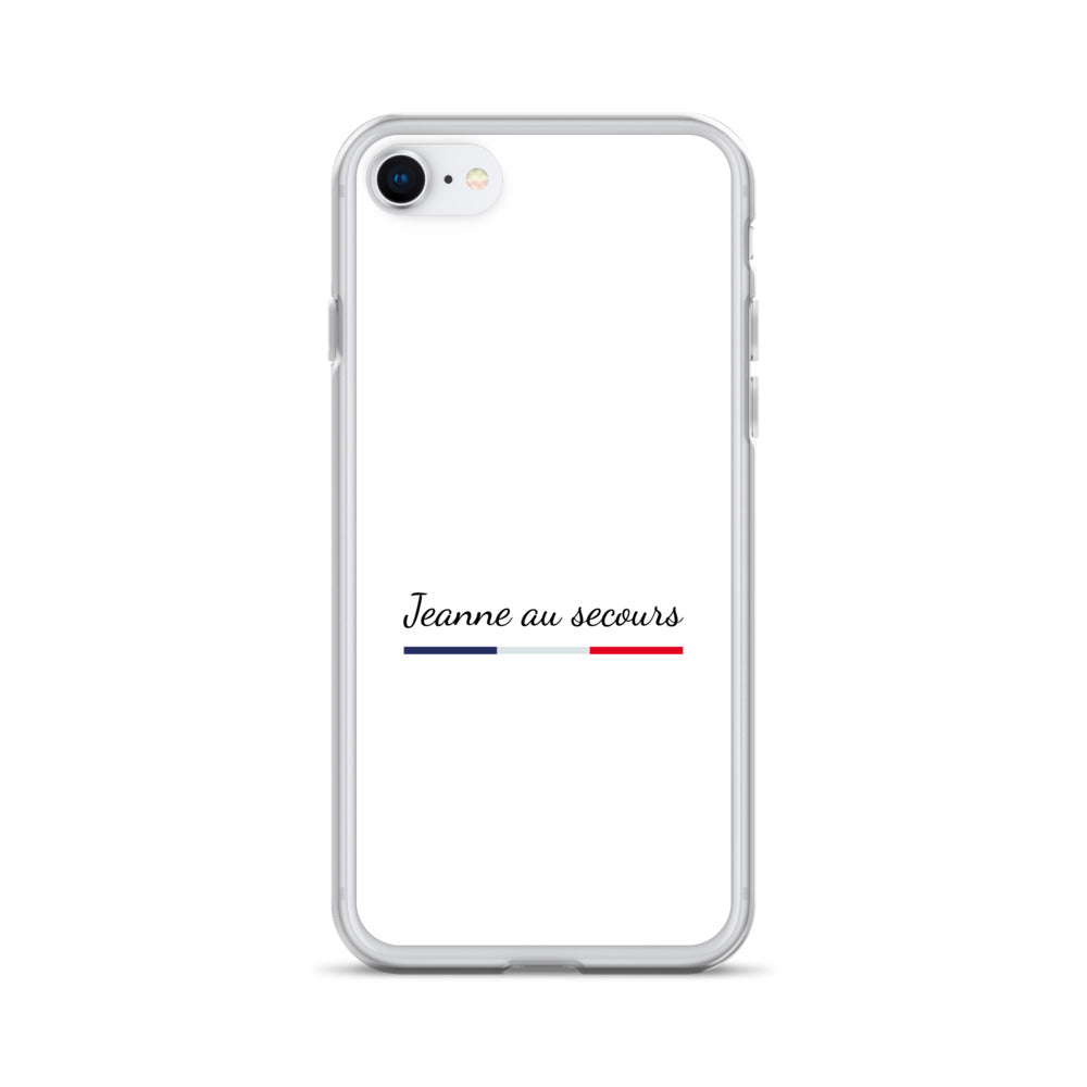 Coque iPhone Jeanne au secours - Sedurro