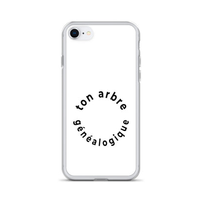 Coque iPhone Ton arbre généalogique en forme de cercle - Sedurro