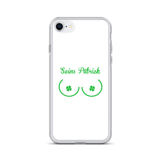 Coque iPhone Seins Saint Patrick Sedurro