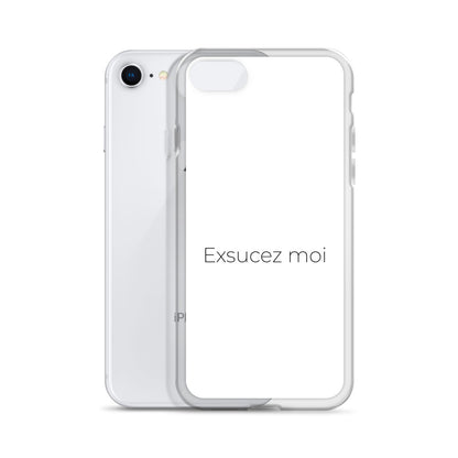 Coque iPhone Exsucez moi - Sedurro