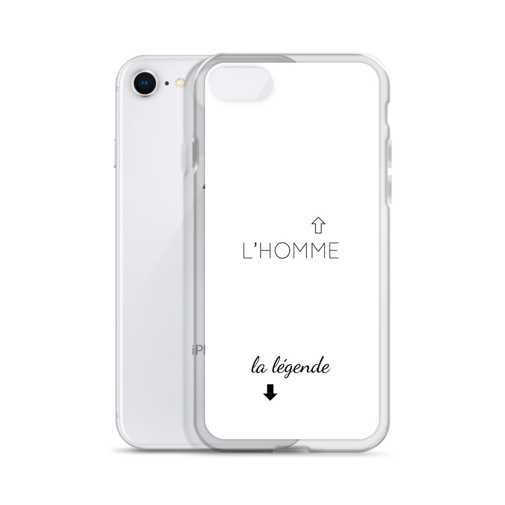 Coque iPhone L'homme et la légende - Sedurro