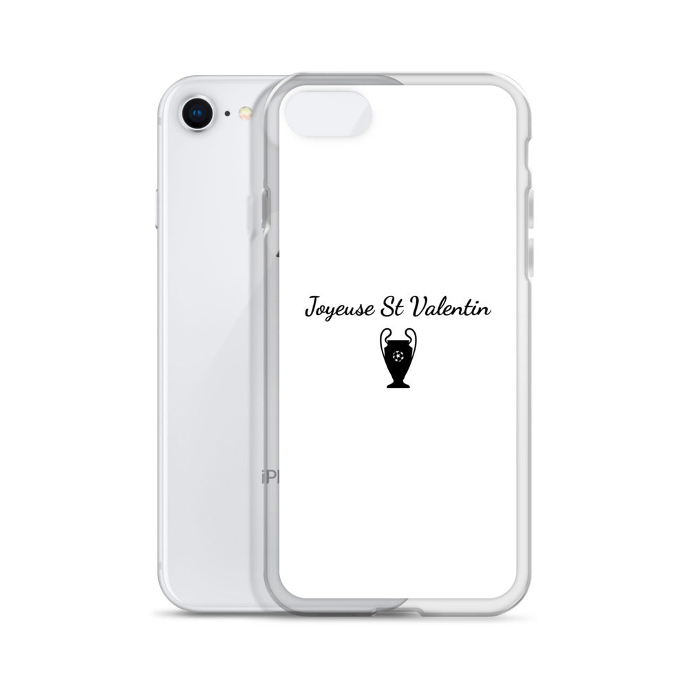 Coque iPhone Joyeuse Saint Valentin Ligue des Champions - Sedurro