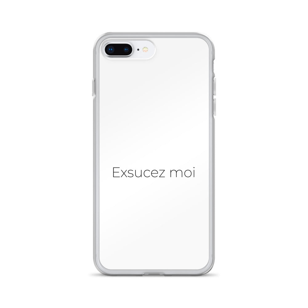 Coque iPhone Exsucez moi - Sedurro