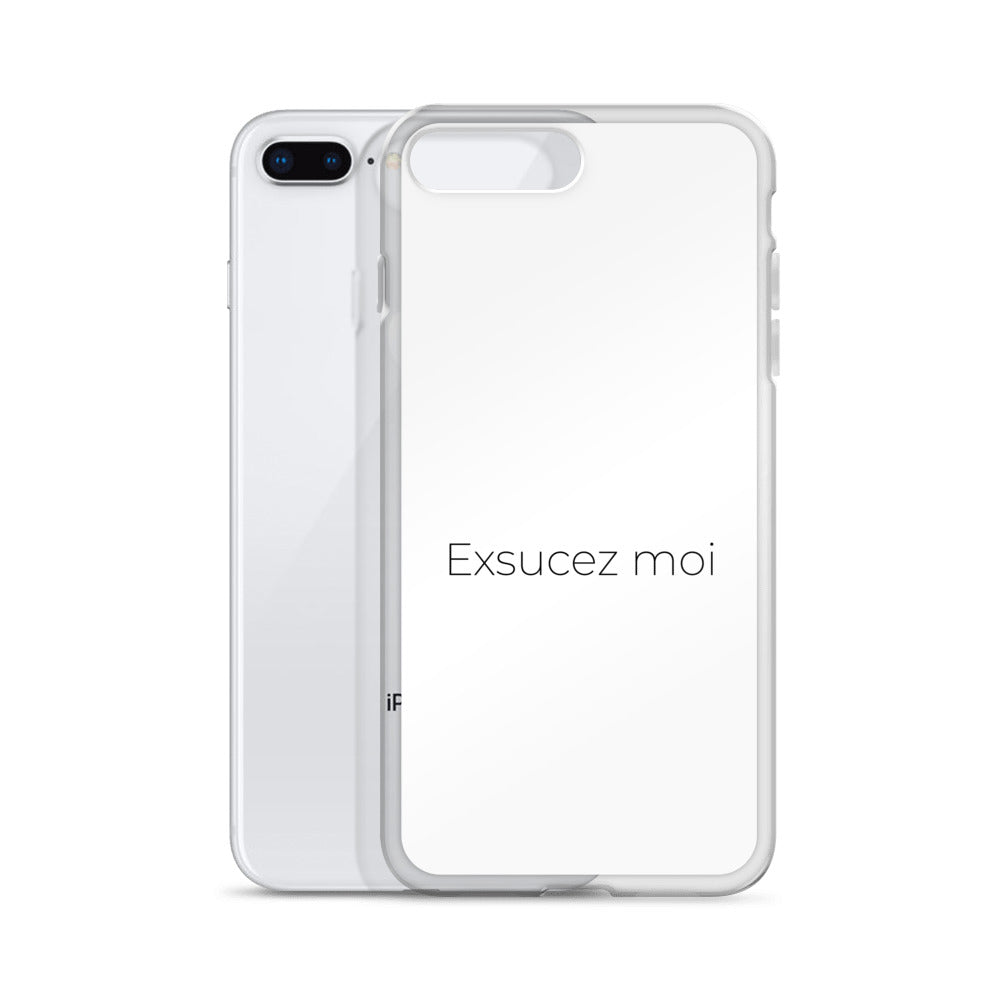 Coque iPhone Exsucez moi - Sedurro