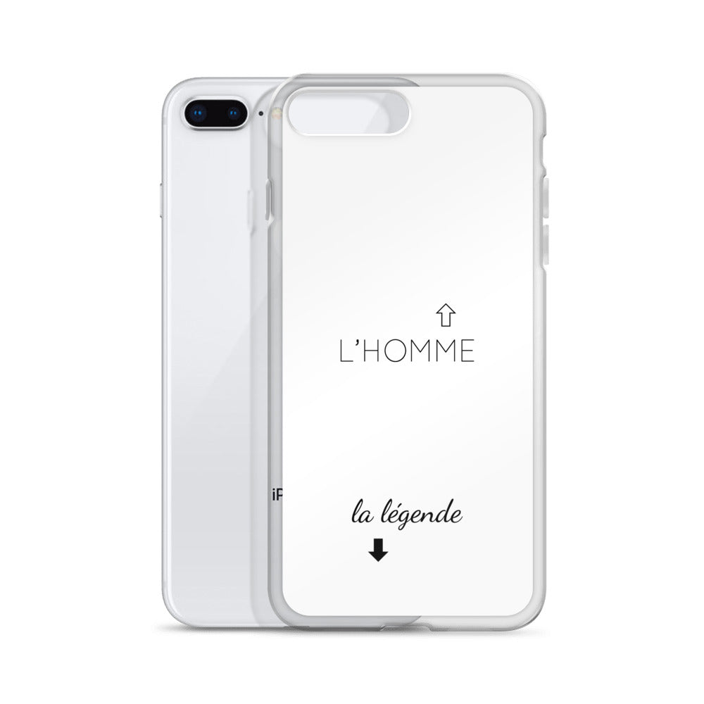 Coque iPhone L'homme et la légende - Sedurro