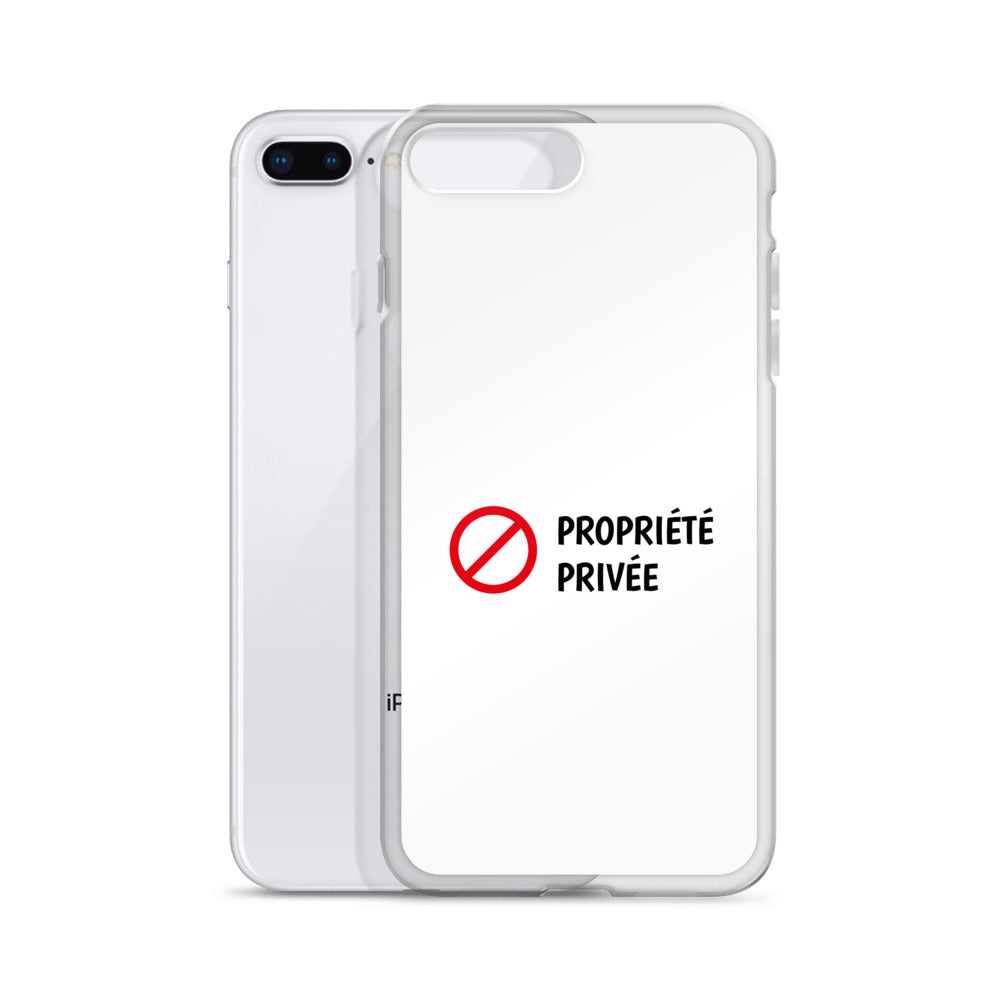 Coque iPhone Propriété privée - Sedurro