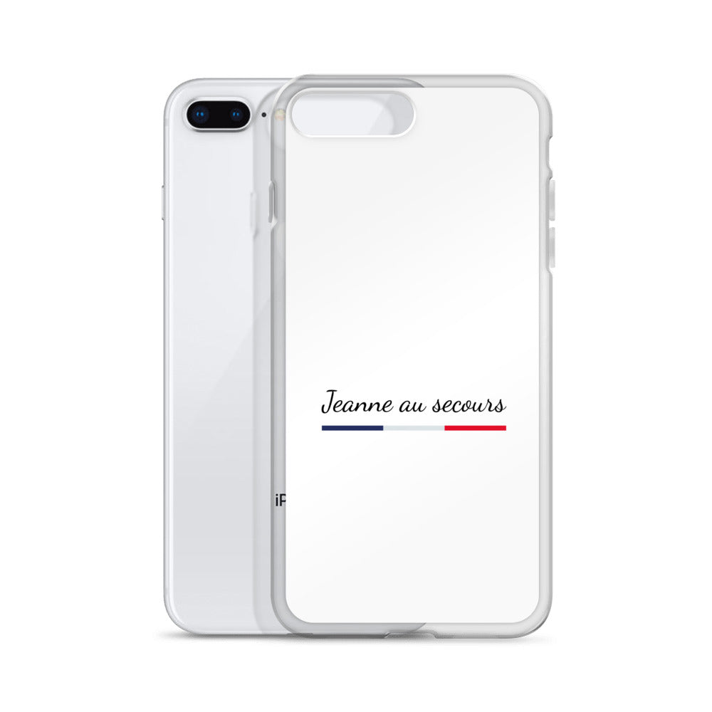 Coque iPhone Jeanne au secours - Sedurro