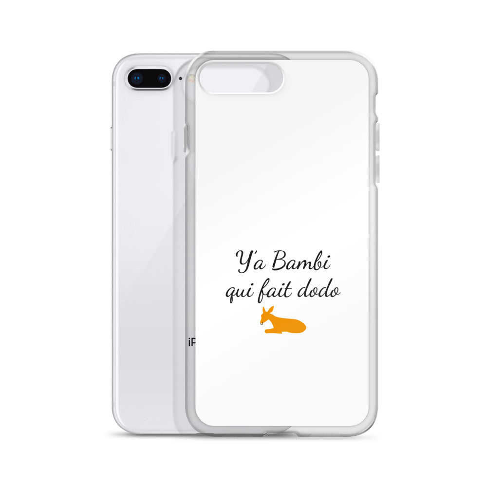 Coque iPhone Y'a bambi qui fait dodo - Sedurro