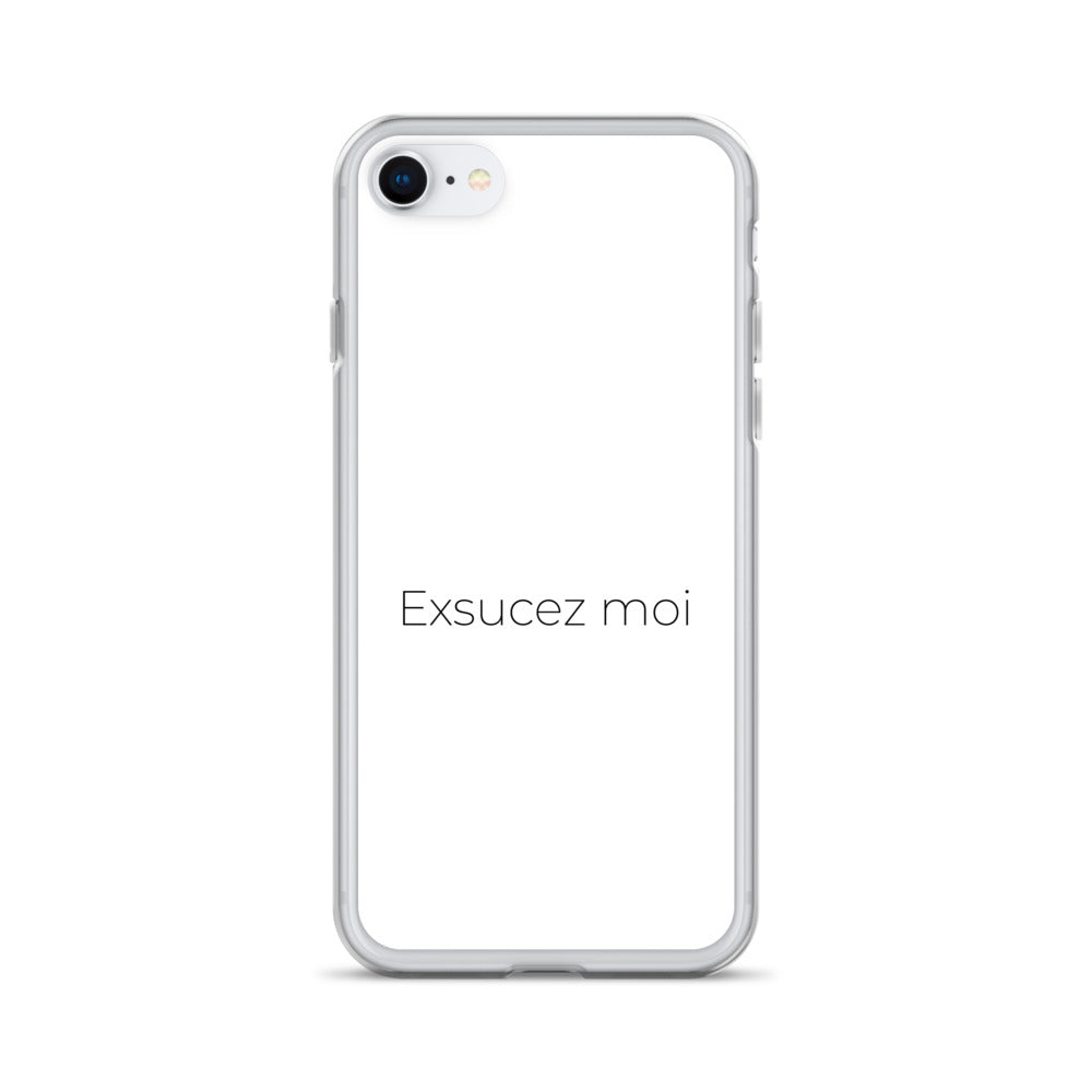 Coque iPhone Exsucez moi - Sedurro