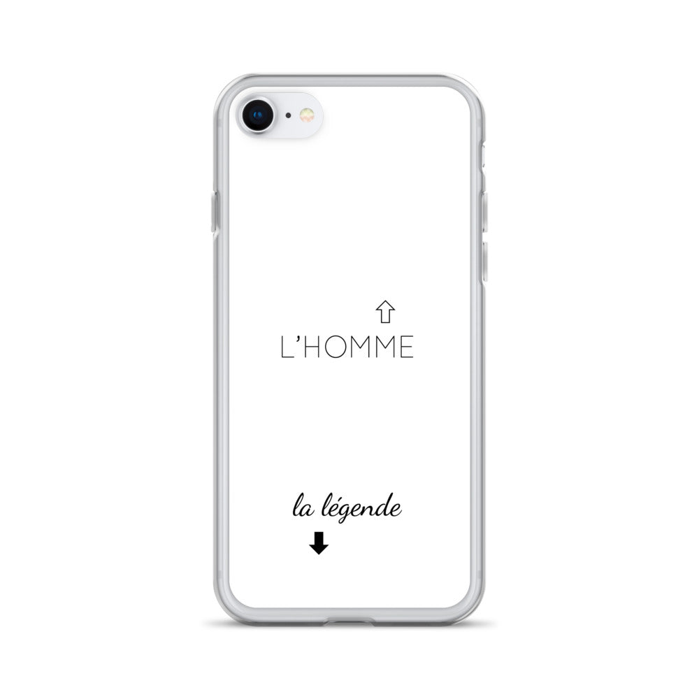 Coque iPhone L'homme et la légende - Sedurro