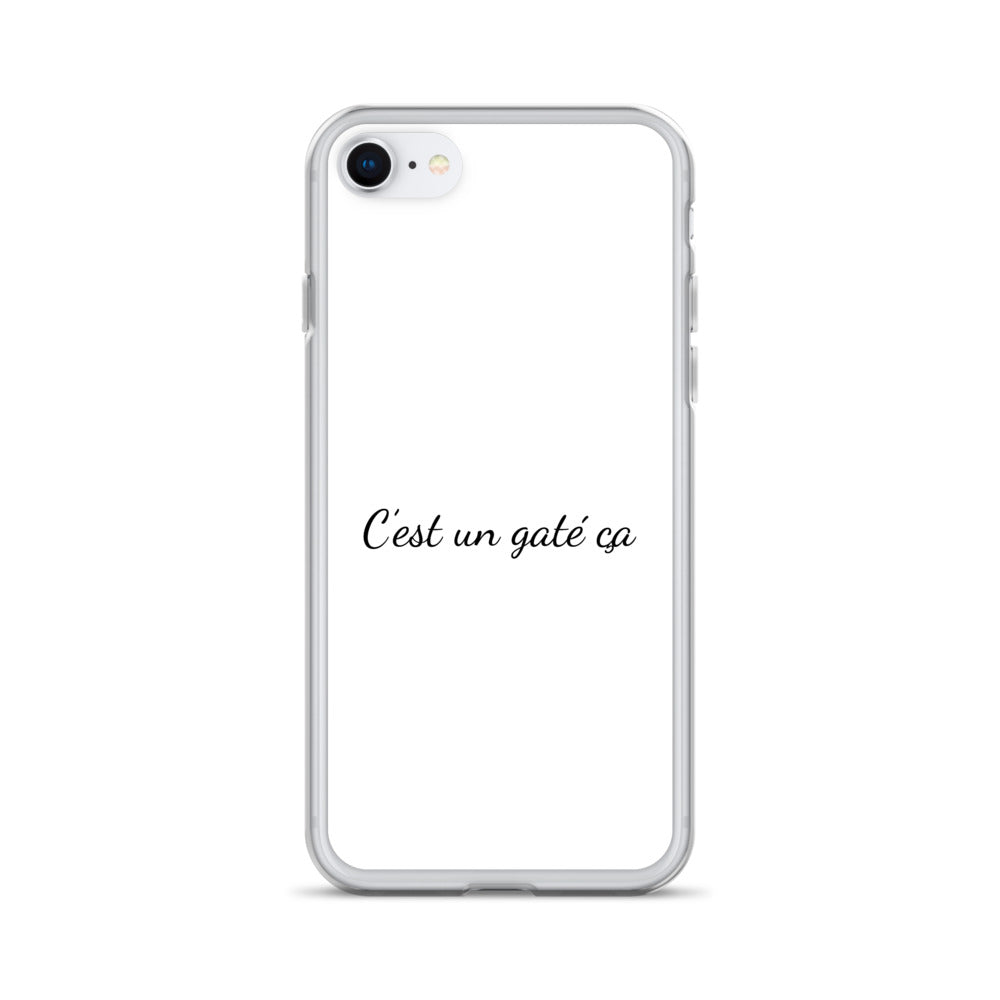 Coque iPhone C'est un gaté ça - Sedurro